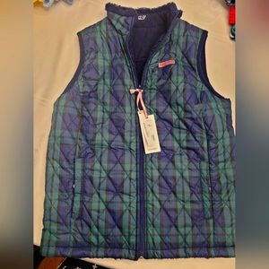 NWT VV Reversible Quilted Vest